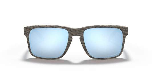 Oakley Holbrook Polarised Woodgrain Prizm Deep H20 OO9102 J9 (55)