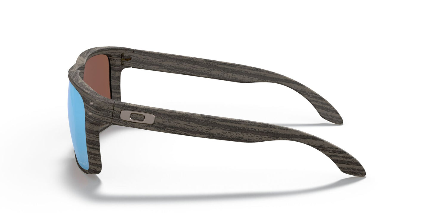 Oakley Holbrook Polarised Woodgrain Prizm Deep H20 (9102-J9)
