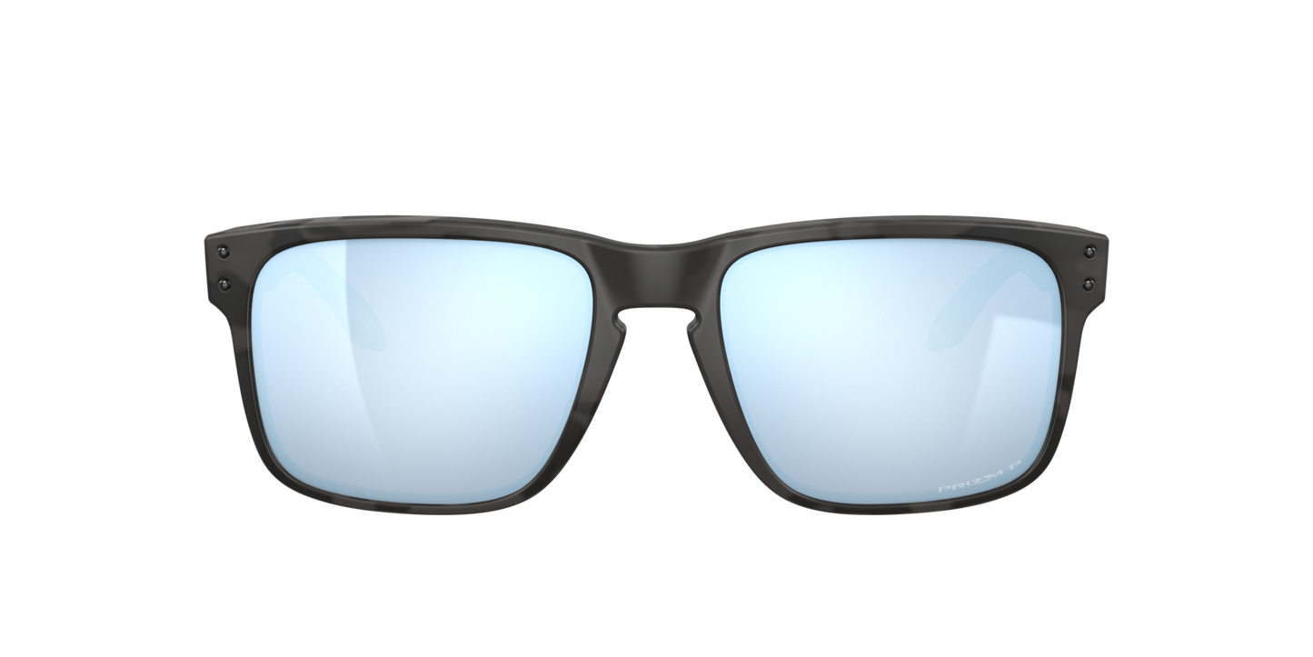 Oakley Holbrook Polarised Matte Black Camo Prizm Deep Water (9102 T9)