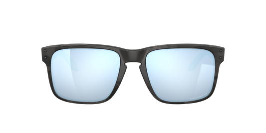 Oakley Holbrook Polarised Matte Black Camo Prizm Deep Water OO9102 T9 (55)