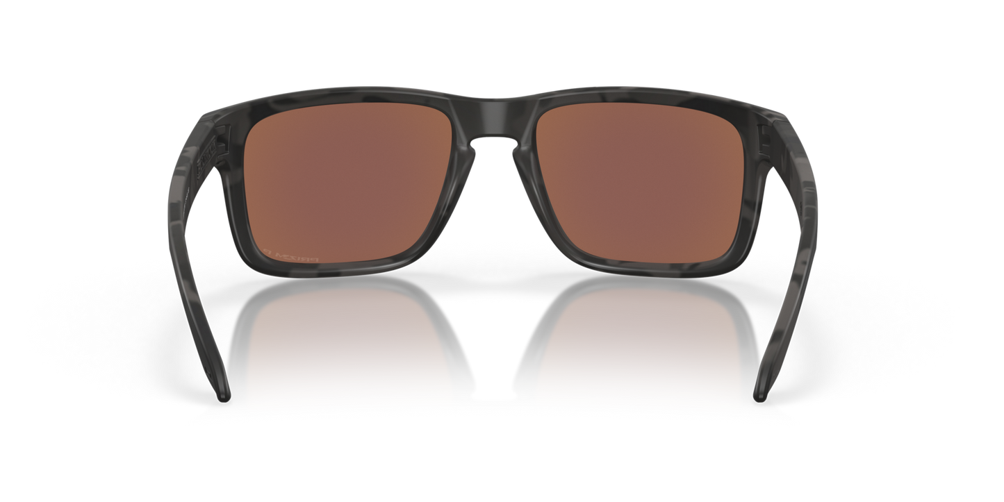Oakley Holbrook Polarised Matte Black Camo Prizm Deep Water (9102 T9)