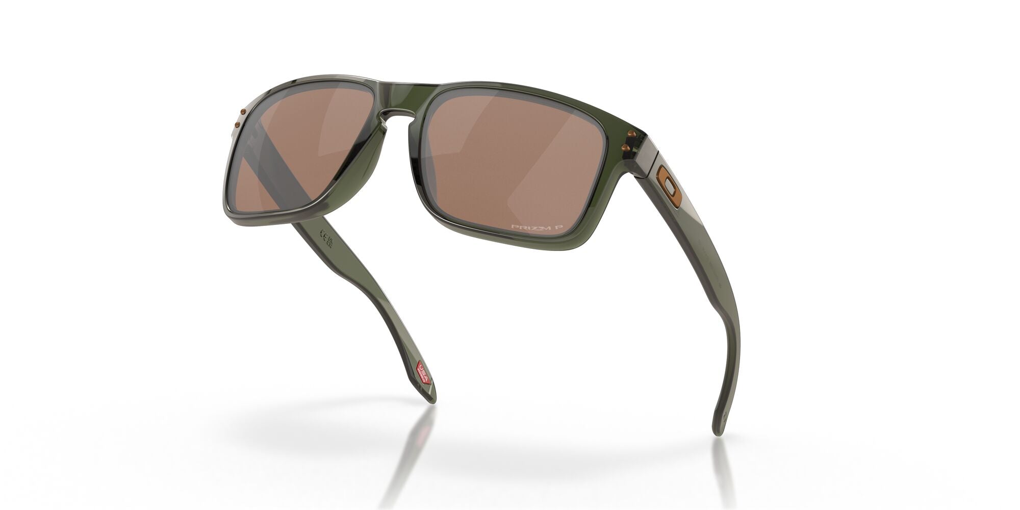 Oakley Holbrook Polarised Olive Ink Prizm Tungsten OO9102 W8 (55