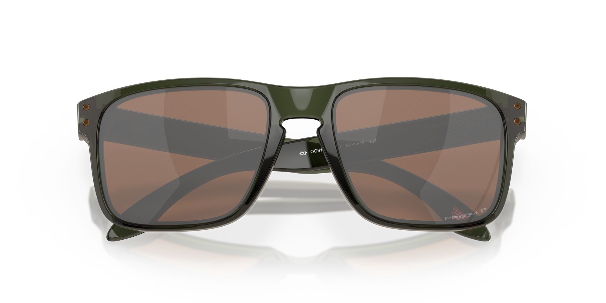 Oakley Holbrook Polarised Olive Ink Prizm Tungsten OO9102 W8 (55