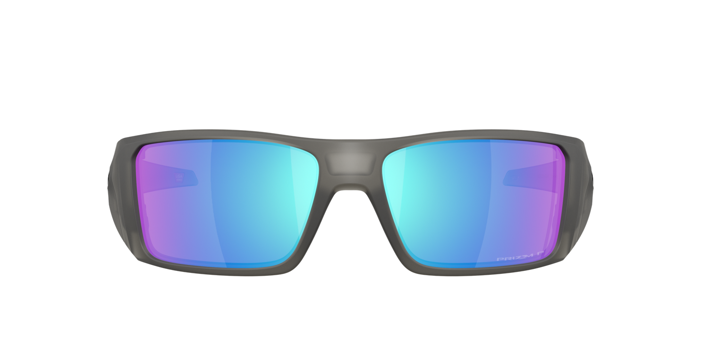 Oakley Heliostat Polarised Matte Grey Smoke Prizm Sapphire (9231 24)