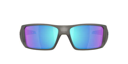 Oakley Heliostat Polarised Matte Grey Smoke Prizm Sapphire OO9231 24 (52)