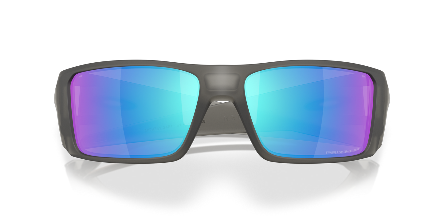 Oakley Heliostat Polarised Matte Grey Smoke Prizm Sapphire (9231 24)
