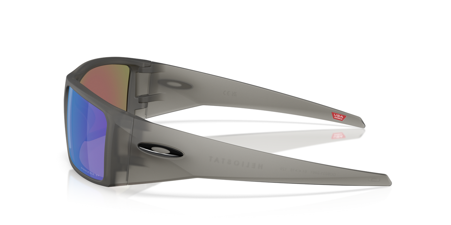 Oakley Heliostat Polarised Matte Grey Smoke Prizm Sapphire (9231 24)