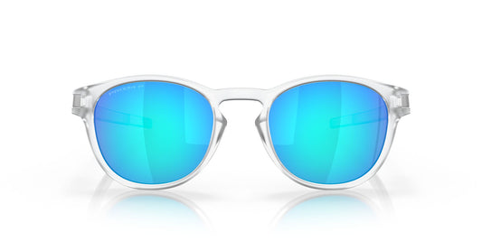 Oakley Latch Polarised Matte Clear Prizm Sapphire OO9265 65 (53)