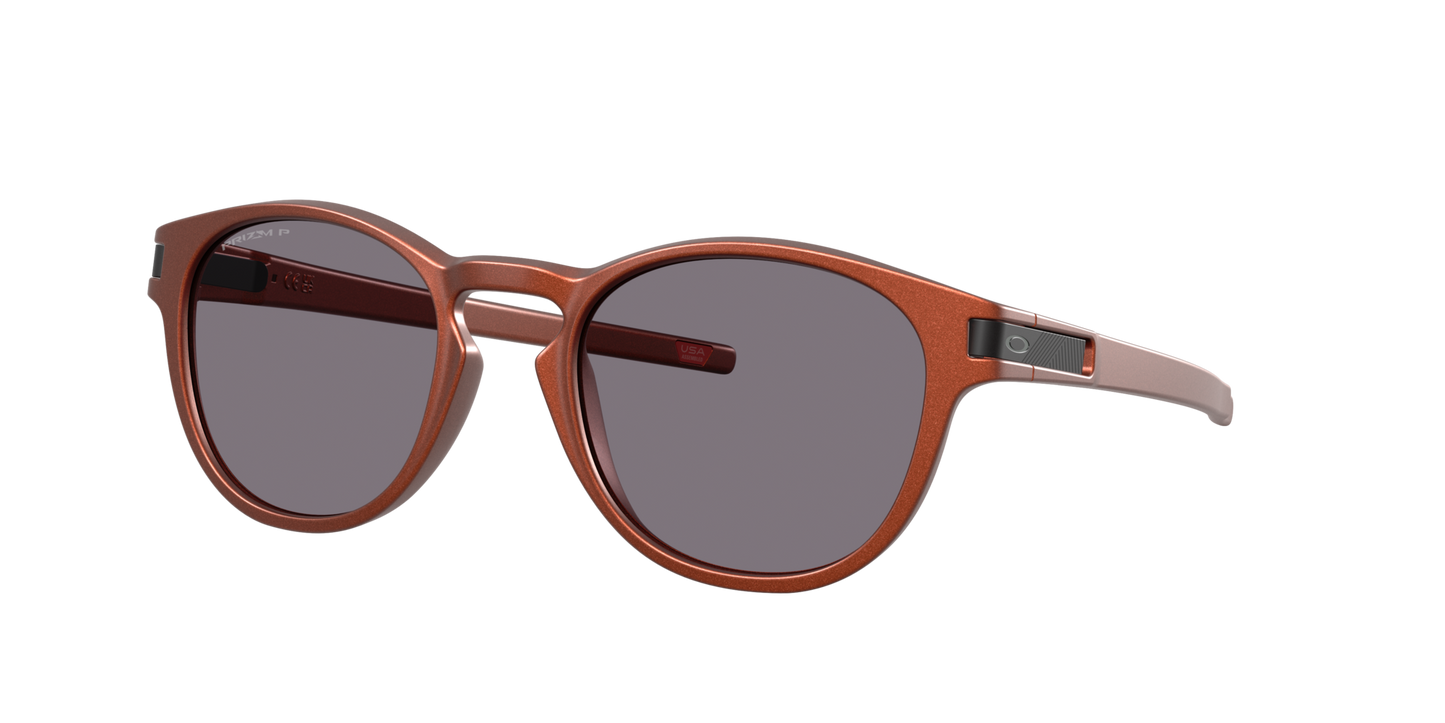 Oakley Latch Polarised Fire Orange Prizm Grey (9265 73)