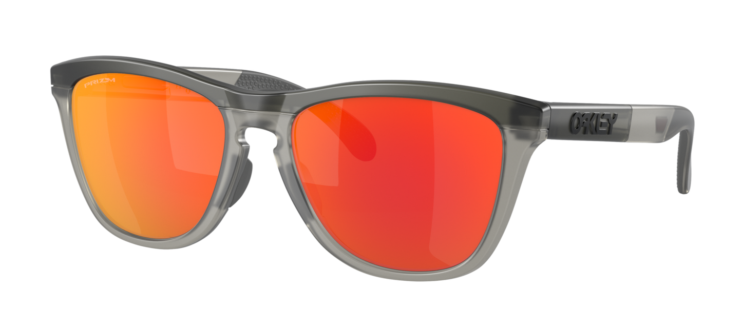 Oakley Frogskins Range Matte Grey Smoke/Grey Ink Prizm Ruby (9284 01)
