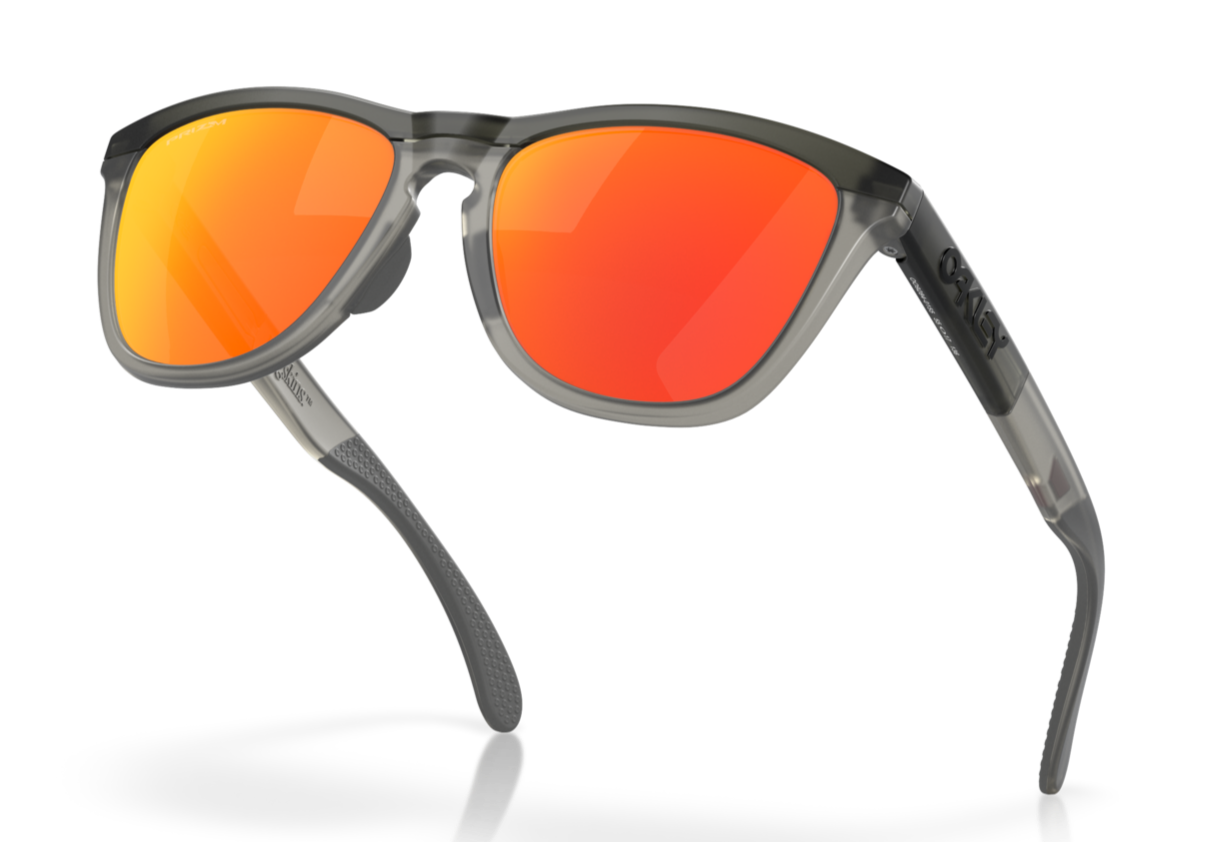 Oakley Frogskins Range Matte Grey Smoke/Grey Ink Prizm Ruby (9284 01)