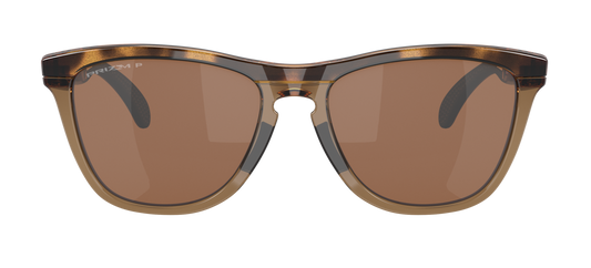 Oakley Frogskins Range Polarised Brown Tortoise/Brown Smoke Prizm Tungsten OO9284 07 (55)