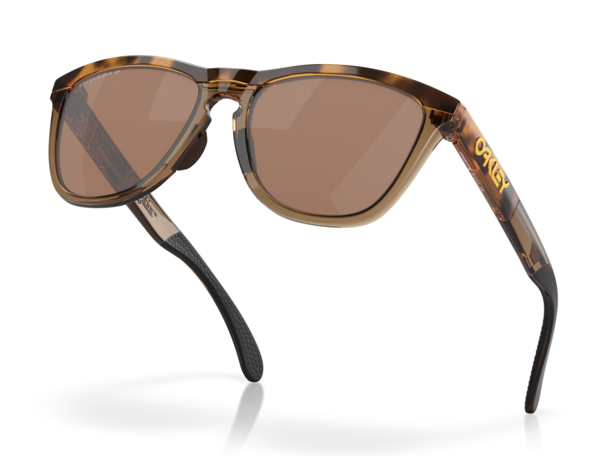Oakley Frogskins Range Polarised Brown Tortoise/Brown Smoke Prizm Tungsten OO9284 07 (55)