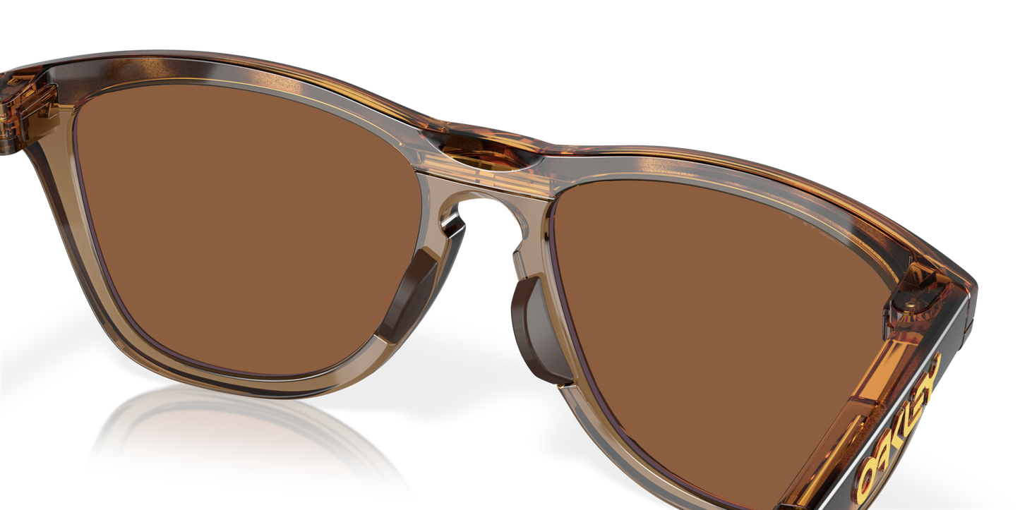 Oakley Frogskins Range Polarised Brown Tortoise/Brown Smoke Prizm Tungsten OO9284 07 (55)