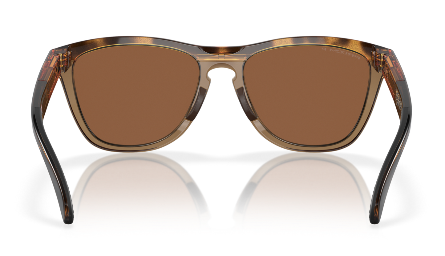 Oakley Frogskins Range Polarised Brown Tortoise/Brown Smoke Prizm Tungsten OO9284 07 (55)