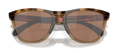 Oakley Frogskins Range Polarised Brown Tortoise/Brown Smoke Prizm Tungsten OO9284 07 (55)