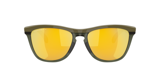 Oakley Frogskins Range Polarised Dark Brush/Olive Ink Prizm 24K OO9284 08 (55)