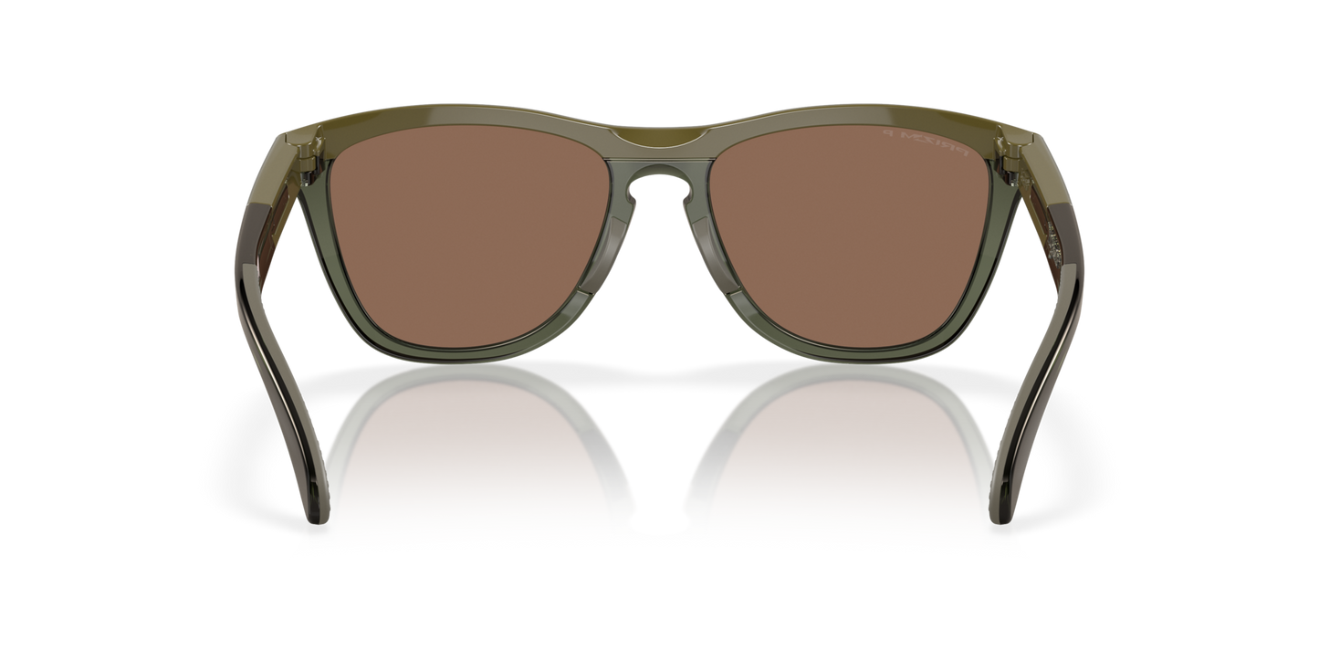 Oakley Frogskins Range Polarised Dark Brush/Olive Ink Prizm 24K OO9284 08 (55)