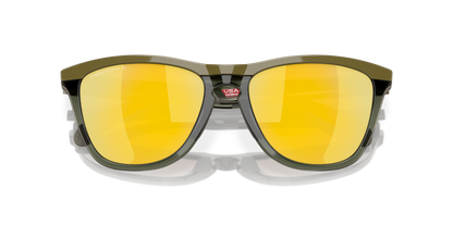 Oakley Frogskins Range Polarised Dark Brush/Olive Ink Prizm 24K OO9284 08 (55)