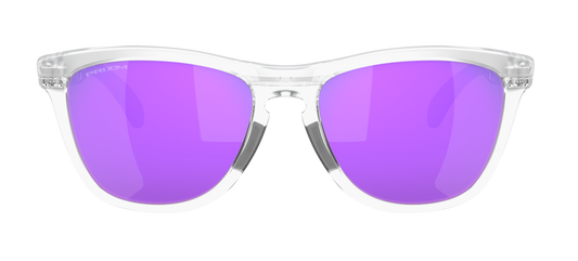 Oakley Frogskins Range Matte Clear Prizm Violet OO9284 12 (55)