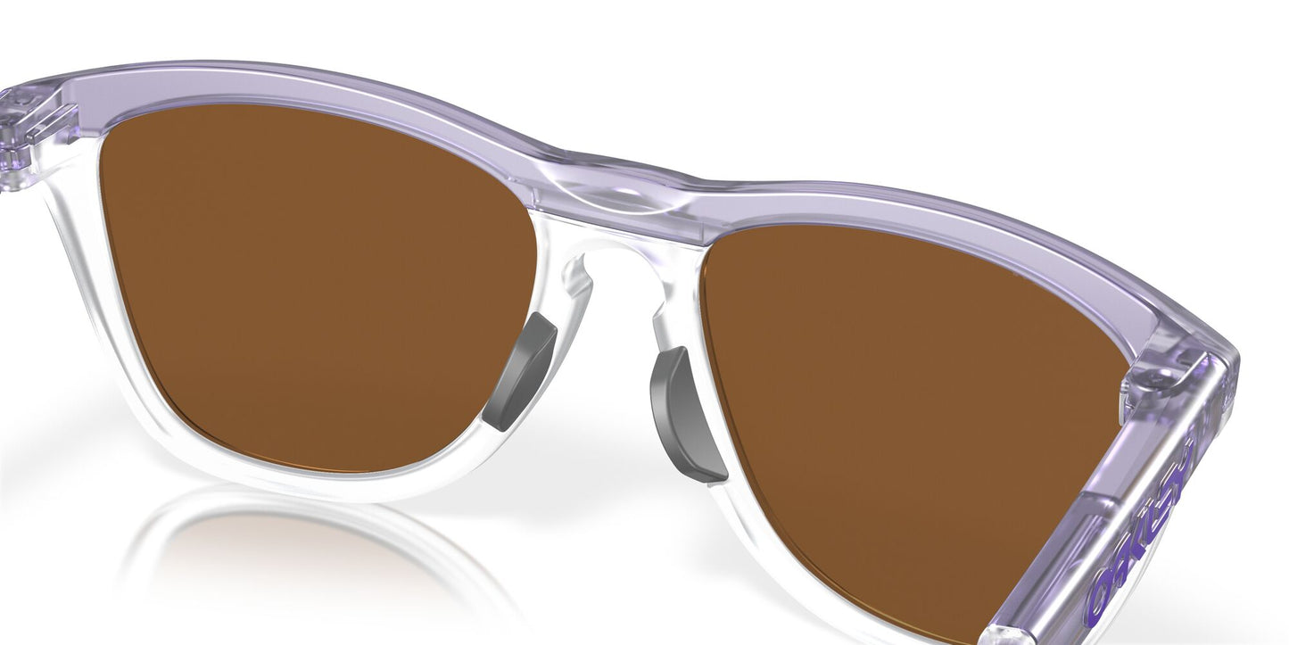 Oakley Frogskins Hybrid Matte Lilac/Clear Prizm Violet (9289 01)