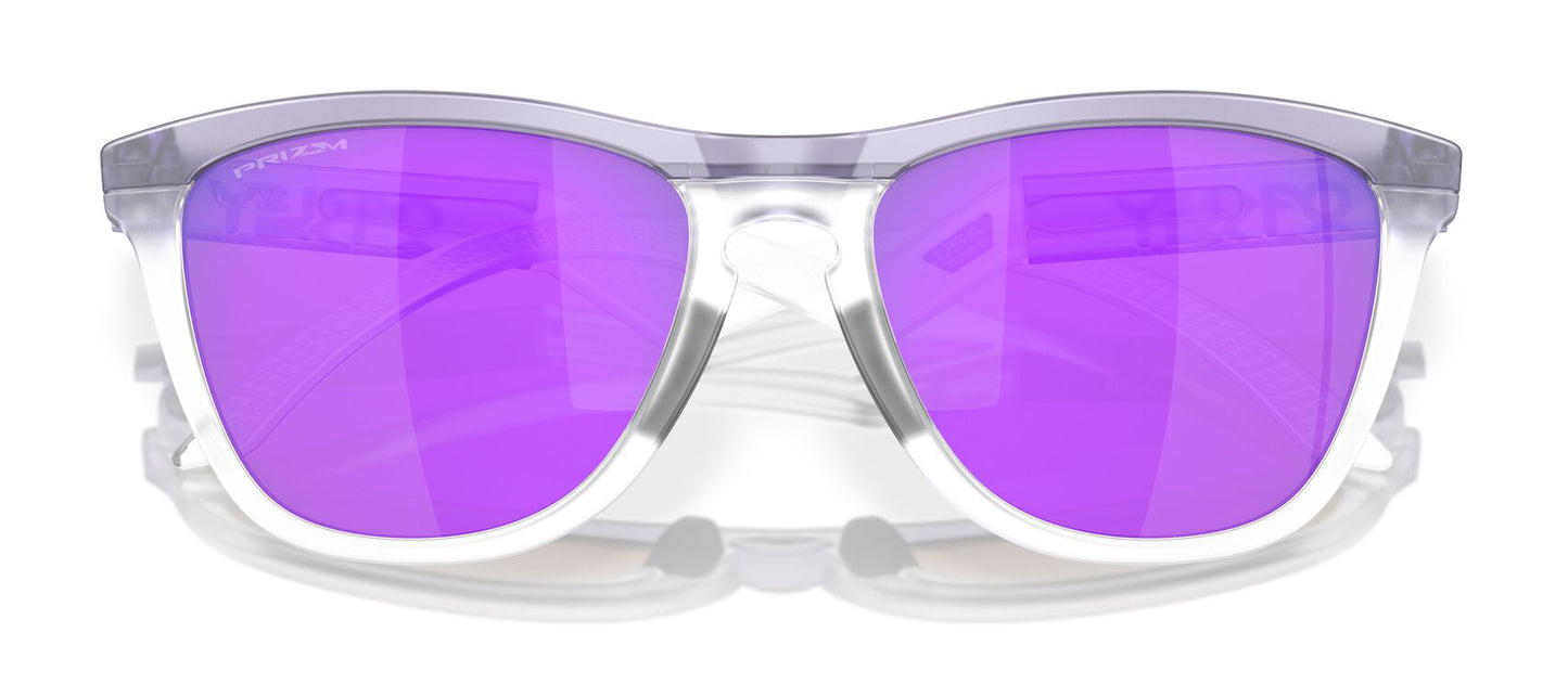 Oakley Frogskins Hybrid Matte Lilac/Clear Prizm Violet (9289 01)