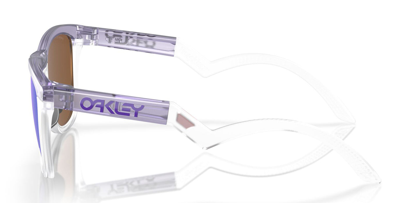 Oakley Frogskins Hybrid Matte Lilac/Clear Prizm Violet (9289 01)