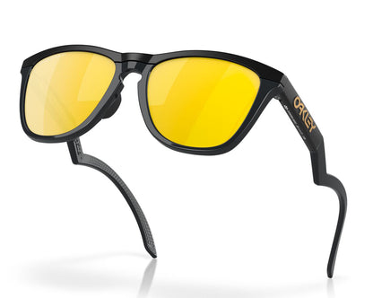 Oakley Frogskins Hybrid Polarised Matte Black Prizm 24K (9289 06)