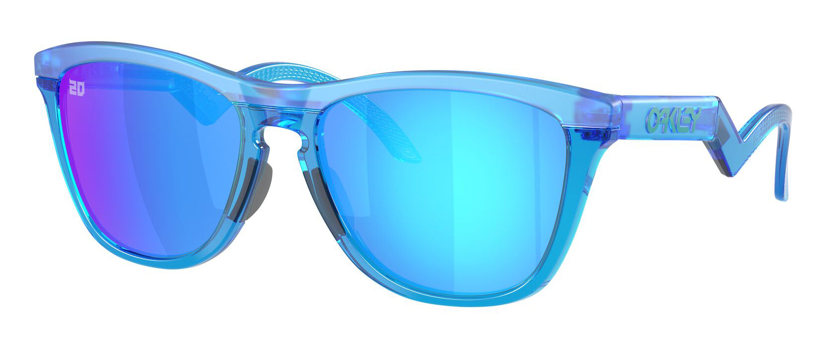 Oakley Frogskins Hybrid Matte Acid Blue Prizm Sapphire OO9289 09