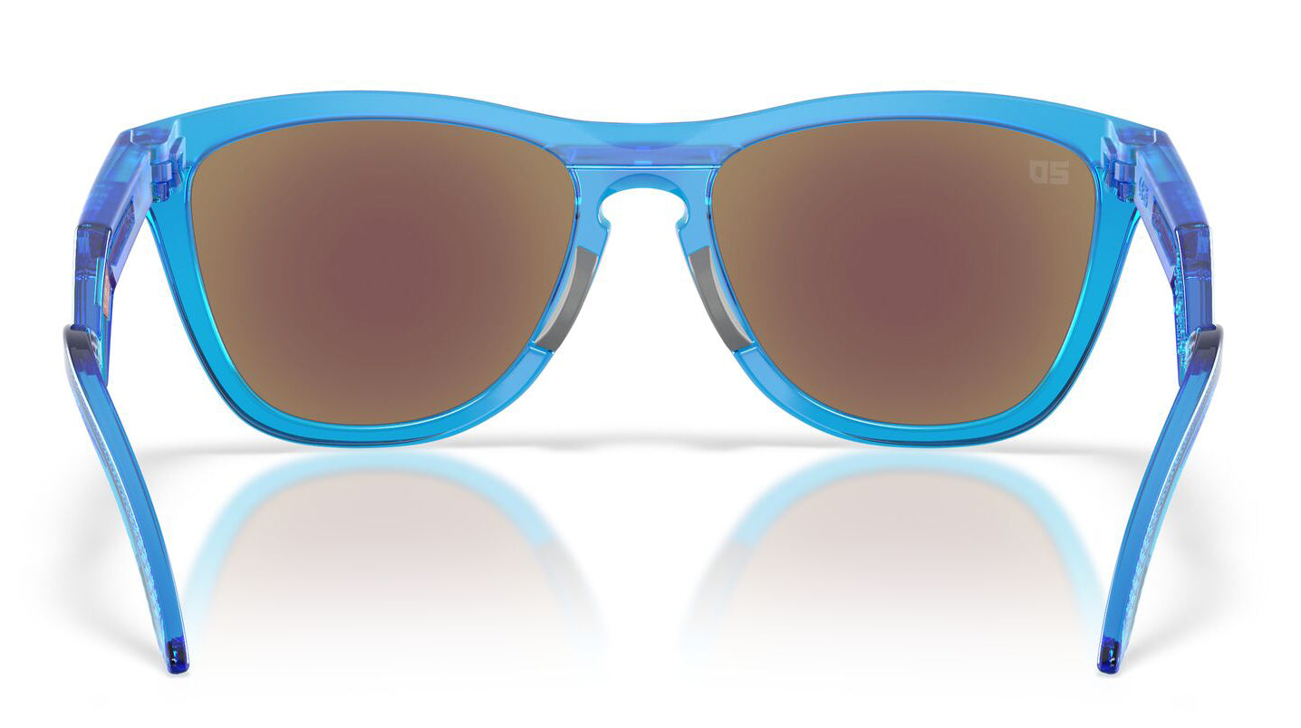Oakley Frogskins Hybrid Matte Acid Blue Prizm Sapphire OO9289 09