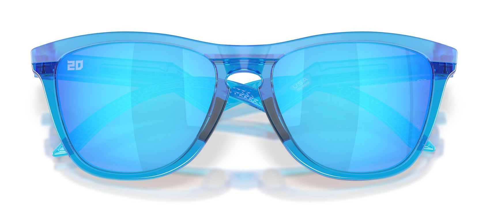 Oakley Frogskins Hybrid Matte Acid Blue Prizm Sapphire OO9289 09