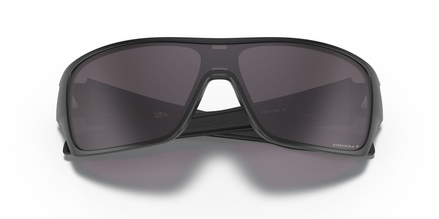 Oakley Turbine Rotor Polarised Matte Black Prizm Grey (9307 28)