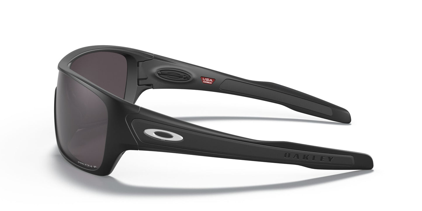 Oakley Turbine Rotor Polarised Matte Black Prizm Grey (9307 28)