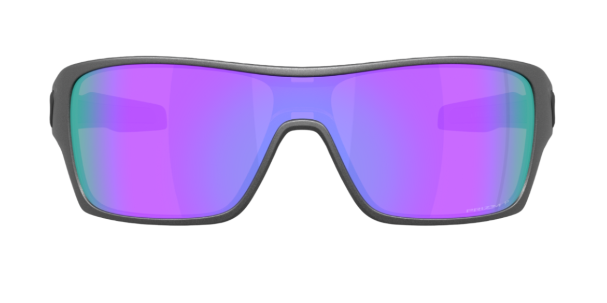 Oakley Turbine Rotor Polarised Matte Steel Prizm Violet (9307 31)