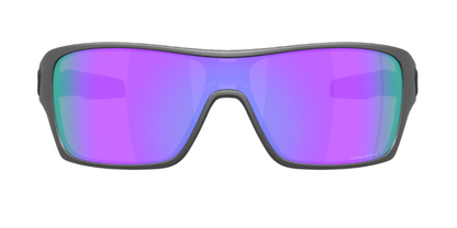 Oakley Turbine Rotor Polarised Matte Steel Prizm Violet (9307 31)