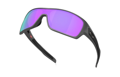 Oakley Turbine Rotor Polarised Matte Steel Prizm Violet (9307 31)