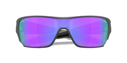 Oakley Turbine Rotor Polarised Matte Steel Prizm Violet (9307 31)