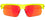 Oakley Bisphaera 'INNER SPARK' Matte Tennis Ball Yellow/Celeste Neuron Prizm Ruby (9400 13)