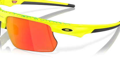 Oakley Bisphaera 'INNER SPARK' Matte Tennis Ball Yellow/Celeste Neuron Prizm Ruby (9400 13)