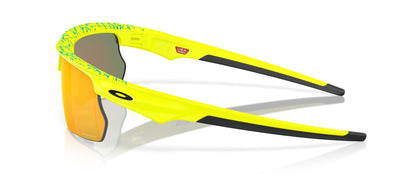 Oakley Bisphaera 'INNER SPARK' Matte Tennis Ball Yellow/Celeste Neuron Prizm Ruby (9400 13)