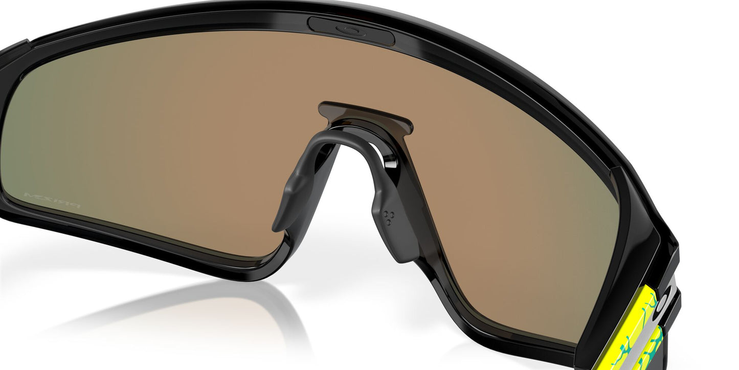 Oakley Latch Panel 'INNER SPARK' Black Ink Prizm Ruby (9404 10)