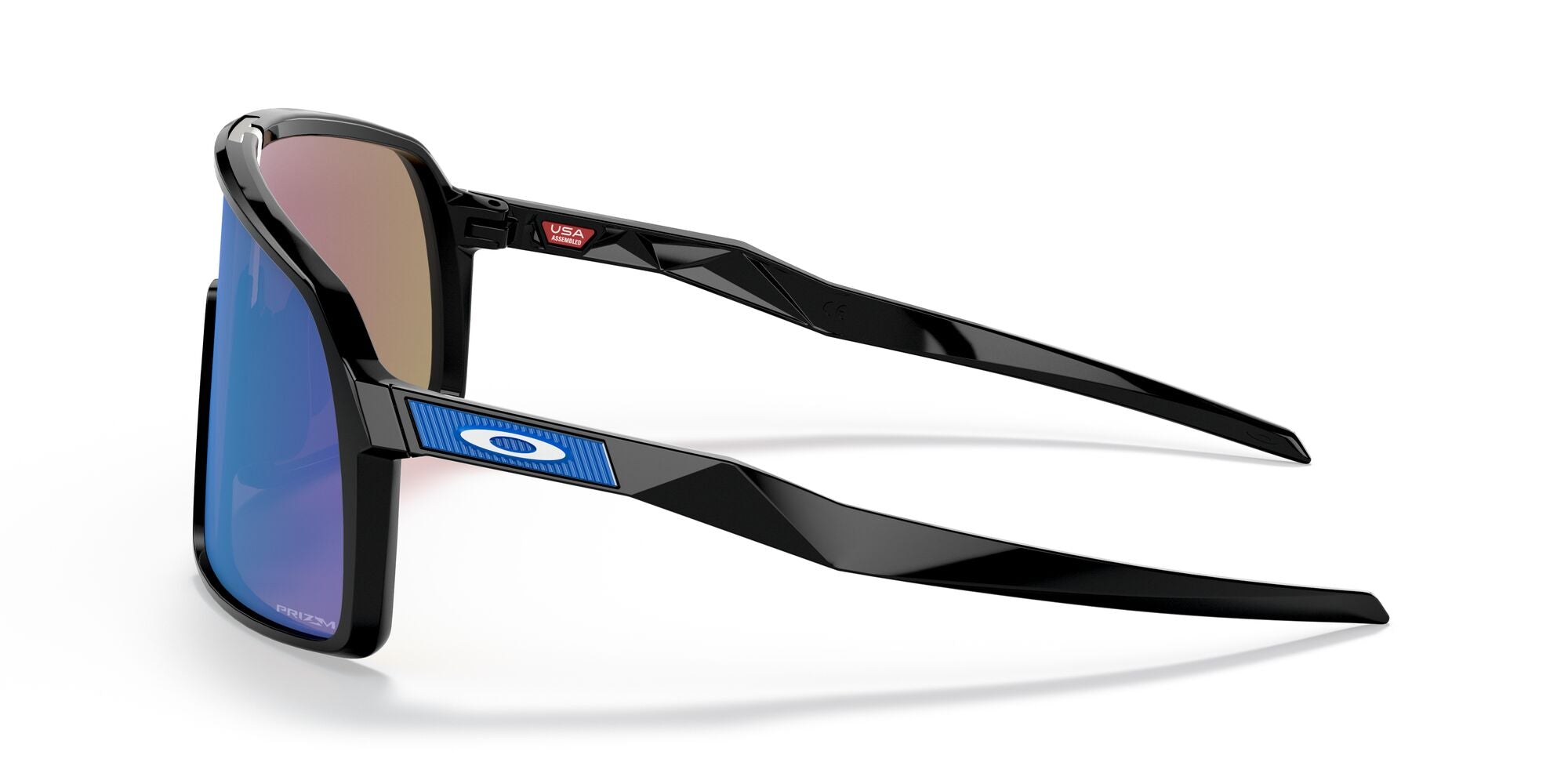 Oakley Sutro Sunglasses | Polished Black Prizm Sapphire – Great