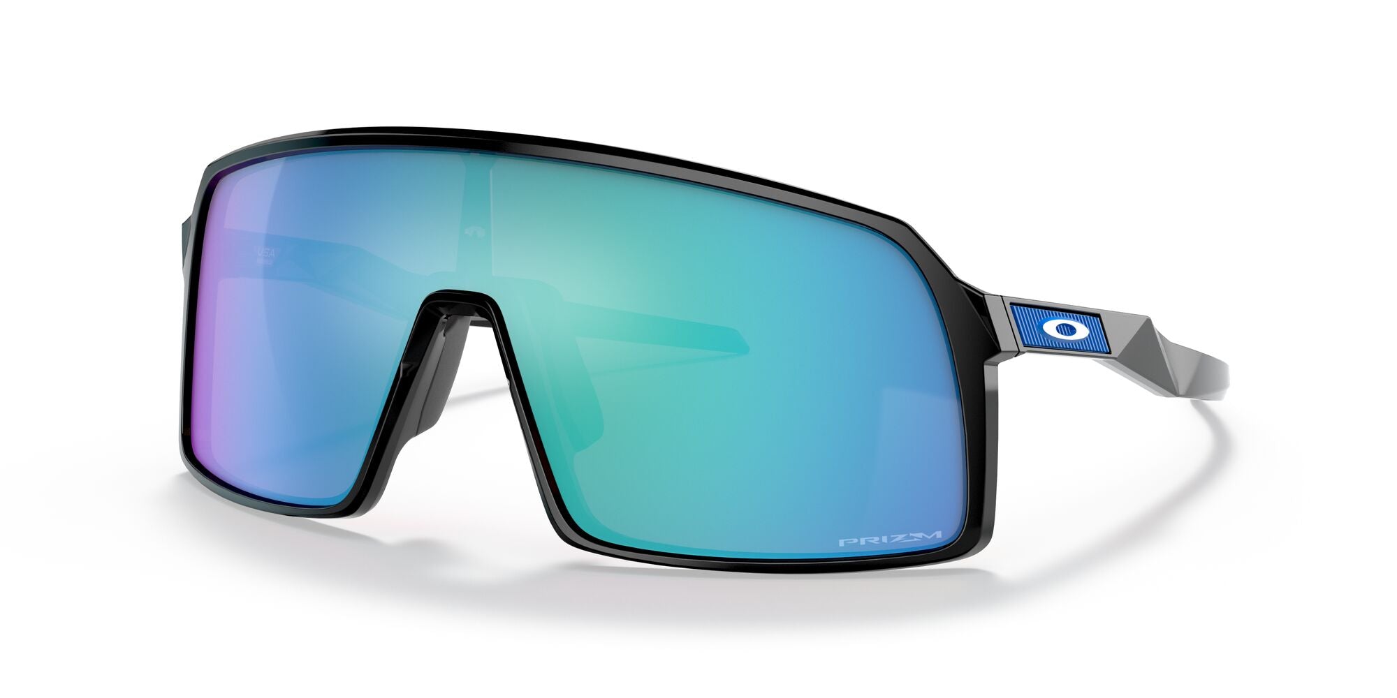Oakley Sutro Sunglasses | Polished Black Prizm Sapphire – Great
