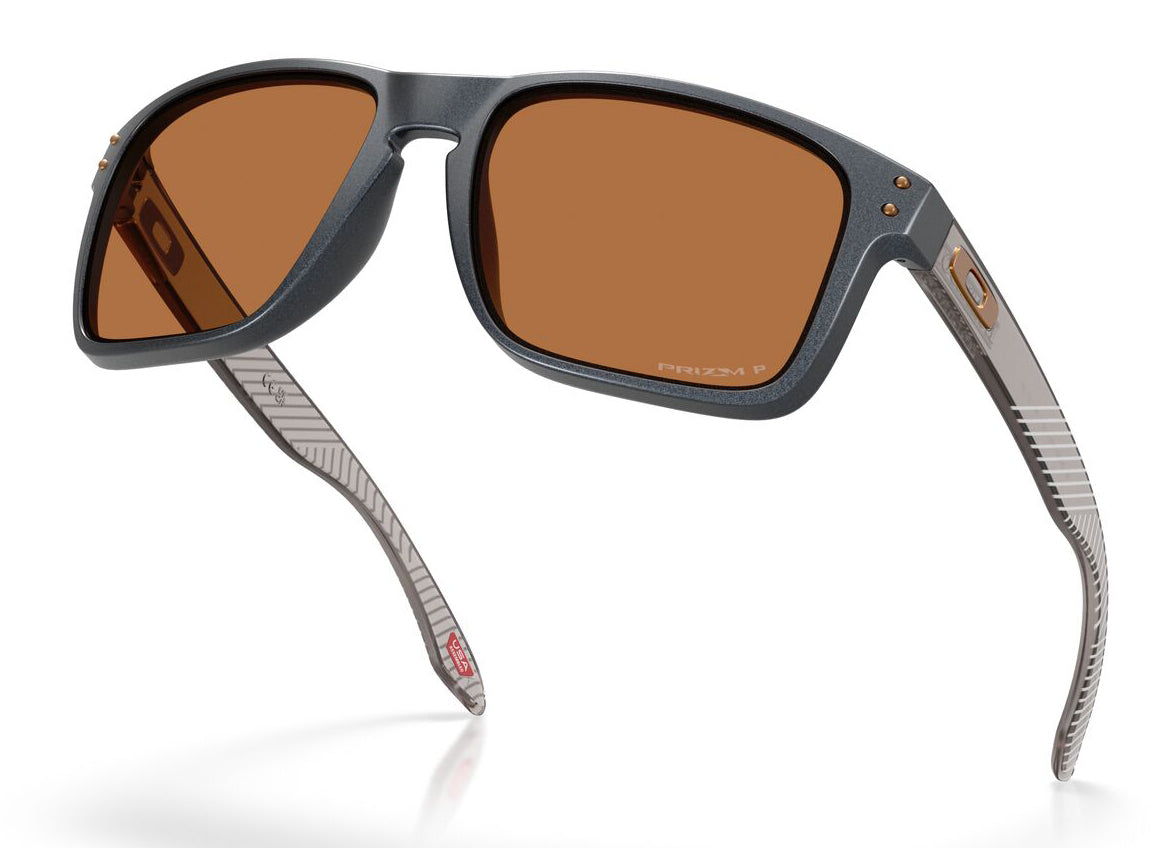 Oakley Holbrook XL Polarised Blue Steel Prizm Bronze OO9417 49 (59)