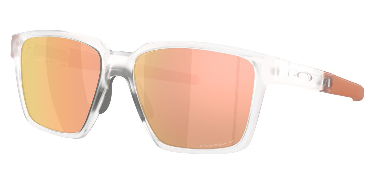Oakley Actuator SQ Polarised Matte Clear Prizm Rose Gold  (9430 07)