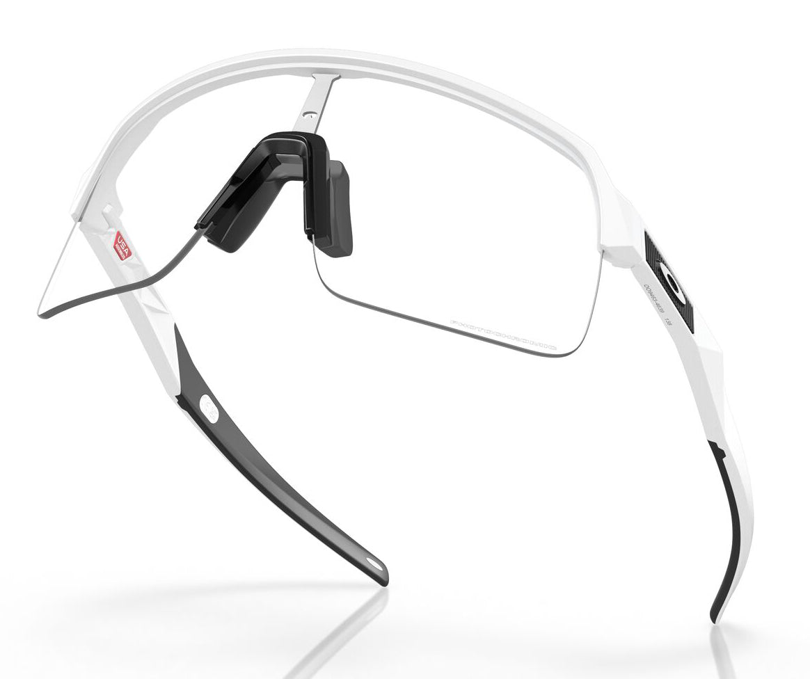 Oakley Sutro Lite Matte White Clear to Black Photochromic (9463 46)
