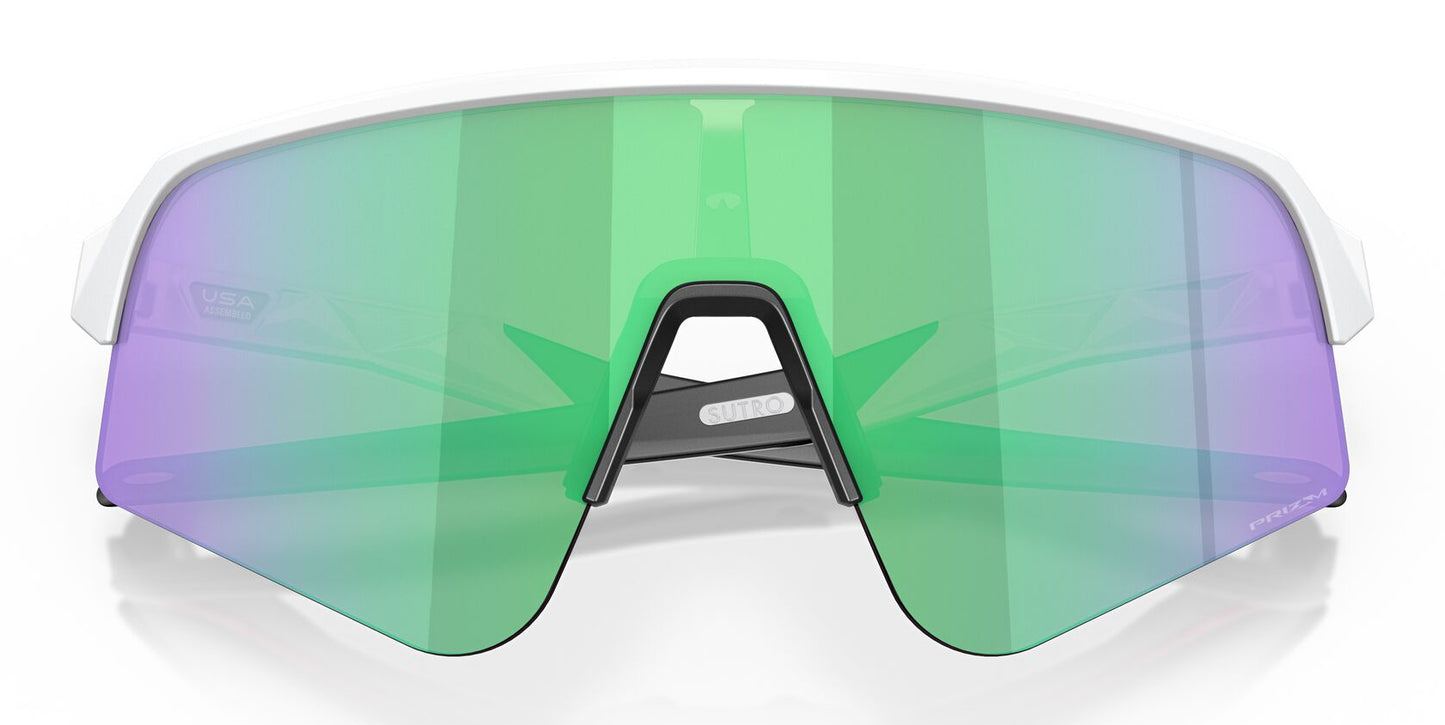 Oakley Sutro Lite Sweep Matte White Prizm Road Jade (9465 04)