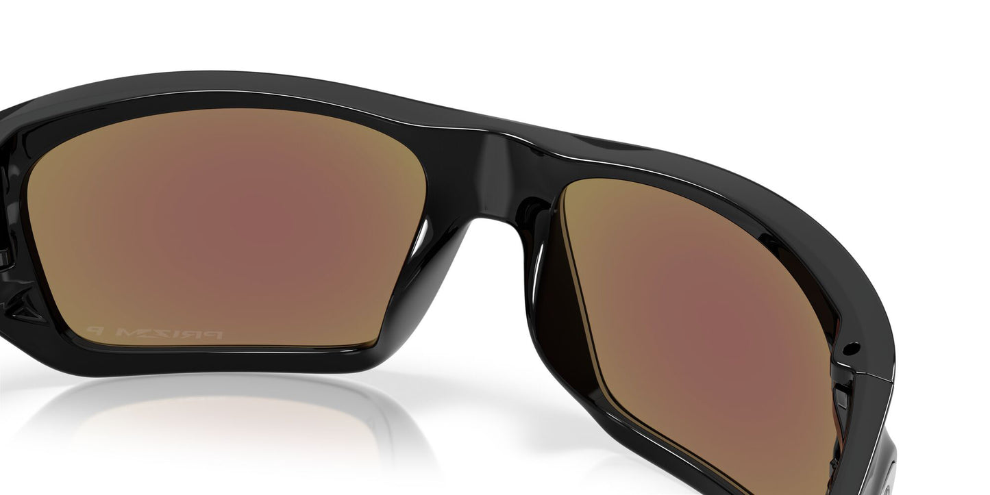 Oakley Masseter Polished Black Polarised Prizm Sapphire (9486 05)