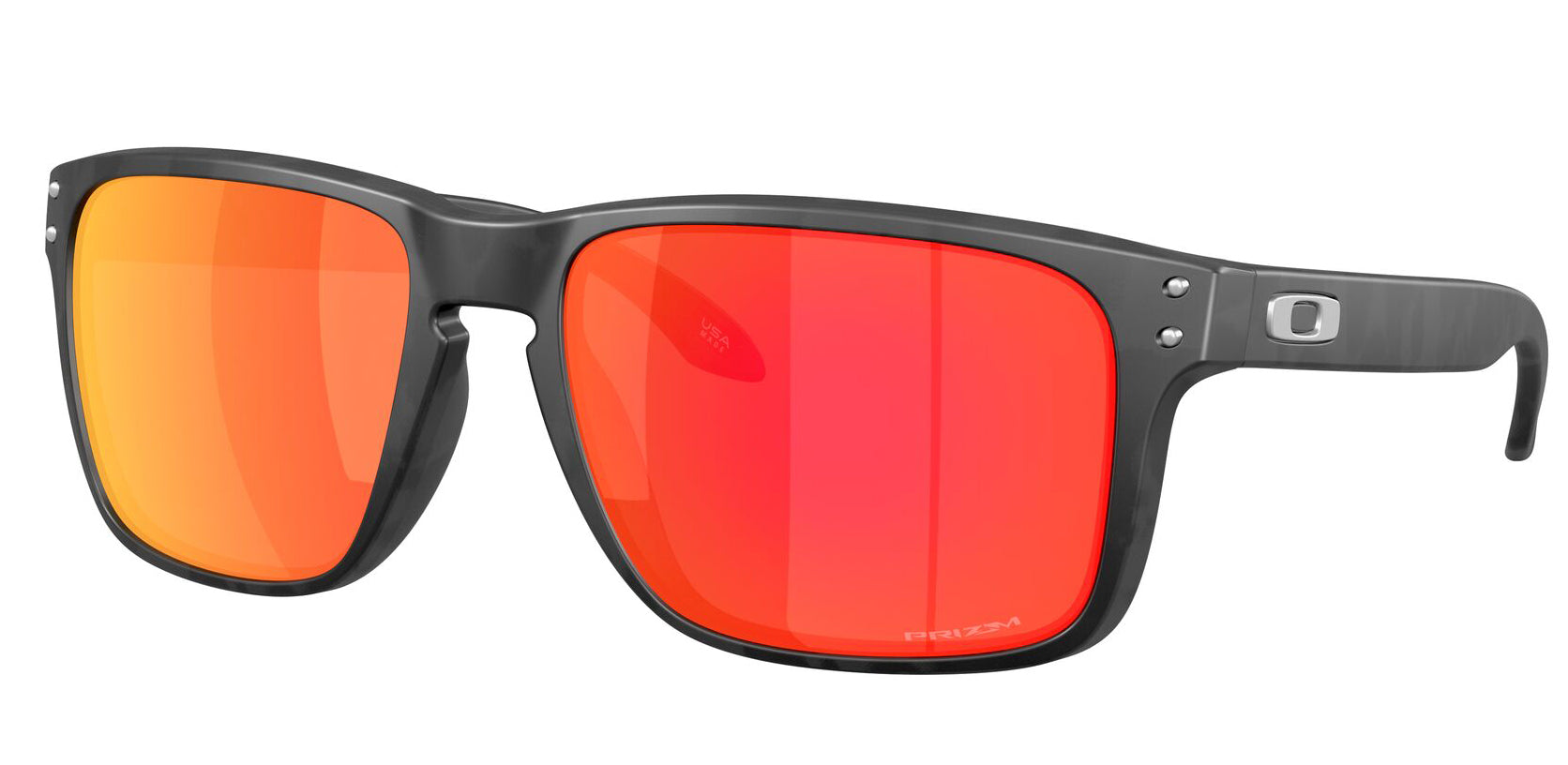 Oakley Holbrook XXL Matte Black Camo Prizm Ruby (9487 06)