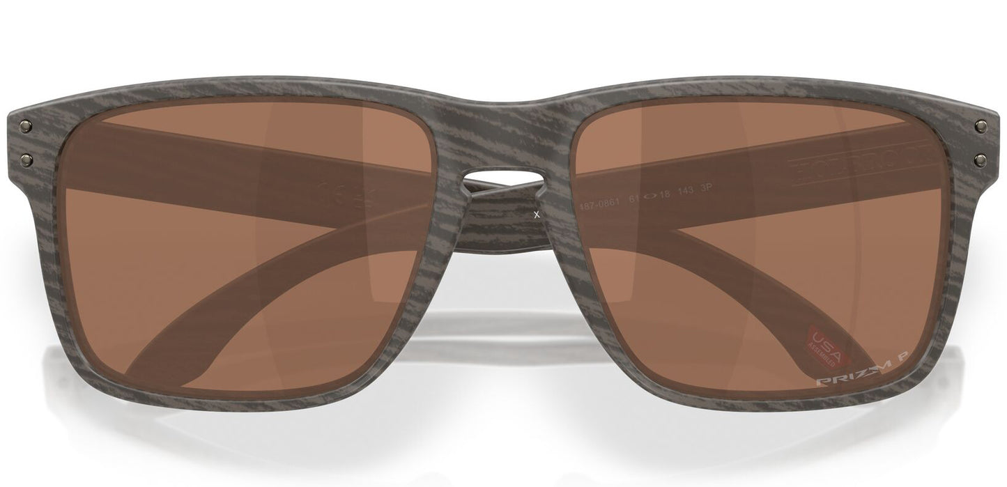 Oakley Holbrook XXL Polarised Woodgrain Prizm Tungsten (9487 08)